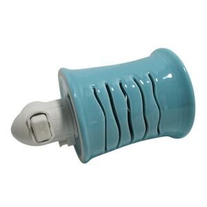Scentsy Wax Warmer Plug In Night Light Aqua Blue